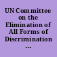 UN Committee on the Elimination of All Forms of Discrimination against Women (2004-2012) June 2013.