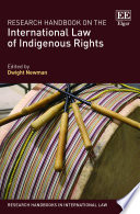 Research handbook on the international law of indigenous rights