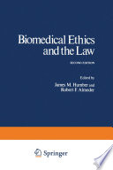 Biomedical ethics and the law
