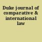 Duke journal of comparative & international law