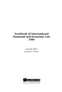 Yearbook of international financial and economic law.