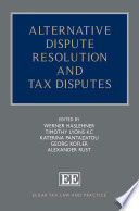 Alternative dispute resolution and tax disputes