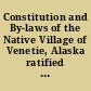 Constitution and By-laws of the Native Village of Venetie, Alaska ratified January 25, 1940.