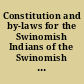Constitution and by-laws for the Swinomish Indians of the Swinomish Reservation approved January 27, 1936.