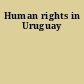 Human rights in Uruguay