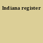 Indiana register
