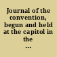 Journal of the convention, begun and held at the capitol in the town of Frankfort, on Monday the twenty-second day of July, in the year of our Lord one thousand, seven hundred and ninety-nine