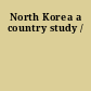 North Korea a country study /