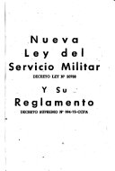 Nueva Ley del servicio militar, Decreto ley no. 20788 y su reglamento, Decreto supremo no. 004-75-CCFA