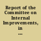 Report of the Committee on Internal Improvements, in House of Commons, Dec. 9, 1824