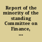 Report of the minority of the standing Committee on Finance, on House Bill, No. 47, to provide for the payment of the domestic creditors of the State of Ohio