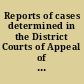 Reports of cases determined in the District Courts of Appeal of the State of California