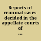 Reports of criminal cases decided in the appellate courts of the state of New York and of other states, and in the Supreme Court of the United States with notes /