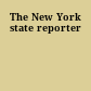 The New York state reporter