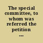 The special committee, to whom was referred the petition of Elihu Daggett and others, praying, that cashiers of banks, presidents of insurance companies, and officers of other corporations, in which stock is liable to be taxed, may be required to publish annually, a list of stockholders in such corporations, have had the subject under consideration, and report the accompanying bill
