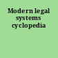Modern legal systems cyclopedia