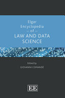 Elgar encyclopedia of law and data science /