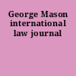 George Mason international law journal