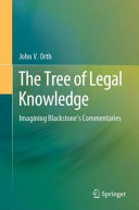 The tree of legal knowledge : imagining Blackstone's commentaries /