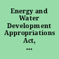 Energy and Water Development Appropriations Act, 1995 P.L. 103-316, (H.R. 4506), 108 Stat. 1707, (August 26, 1994) /