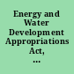 Energy and Water Development Appropriations Act, 1996 P.L. 104-46, (H.R. 1905), 109 Stat. 402, (November 13, 1995) /