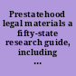 Prestatehood legal materials a fifty-state research guide, including New York City and the District of Columbia /