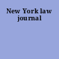 New York law journal
