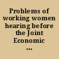 Problems of working women hearing before the Joint Economic Committee, Congress of the United States, Ninety-eighth Congress, second session, April 3, 1984.