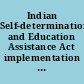 Indian Self-determination and Education Assistance Act implementation hearings before the United States Senate Select Committee on Indian Affairs, Ninety-fifth Congress, first session on implementation of Public Law 93-638, the Indian Self-Determination and Education Assistance Act.