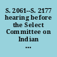 S. 2061--S. 2177 hearing before the Select Committee on Indian Affairs, United States Senate, Ninety-eighth Congress, second session on S. 2061, to declare certain lands held by the Seneca Nation of Indians to be part of the Allegany Reservation in the state of New York and S. 2177, to provide for the use and distribution of the Lake Superior and Mississippi bands of Chippewa Indians judgment funds in docket 18-S and the Lake Superior band of Chippewa Indians judgment funds in docket 18-U, before the Indian Claims Commission, and for other purposes, March 8, 1984, Washington, D.C.