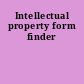 Intellectual property form finder