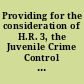 Providing for the consideration of H.R. 3, the Juvenile Crime Control Act of 1997 report (to accompany H. Res. 143).