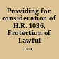Providing for consideration of H.R. 1036, Protection of Lawful Commerce in Arms Act report (to accompany H. Res. 181).