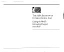 The ABA Section of International Law : leading the world's international lawyers since 1878.