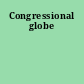 Congressional globe