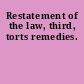 Restatement of the law, third, torts remedies.