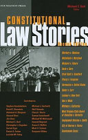 Constitutional law stories /