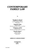 Contemporary family law /