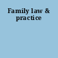 Family law & practice