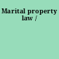 Marital property law /