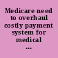 Medicare need to overhaul costly payment system for medical equipment and supplies : report to the Special Committee on Aging, U.S. Senate /