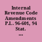 Internal Revenue Code Amendments P.L. 96-601, 94 Stat. 3495, December 24, 1980.