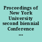 Proceedings of New York University second biennial Conference on Problems of the Charitable Foundation discussion of the important issues confronting foundations presented by a distinguished group of attorneys and foundation administrators at a two-day session conducted by the Institute on Federal Taxation of the Division of General Education in association with the School of Law, in May, 1955 /