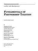 Fundamentals of partnership taxation : cases and materials /