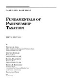 Fundamentals of partnership taxation : cases and materials /