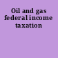 Oil and gas federal income taxation