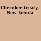 Cherokee treaty, New Echota