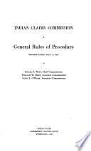 General rules of procedure promulgated July 4, 1947