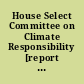 House Select Committee on Climate Responsibility [report to the Colorado General Assembly] /