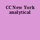 CC New York analytical
